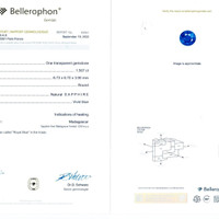 3.02&nbsp;Ct.Tw.Total Carat Weight Blue Sapphire Pair from Madagascar Scan Report