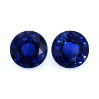 3.02&nbsp;Ct.Tw.Total Carat Weight Blue Sapphire Pair from Madagascar Video