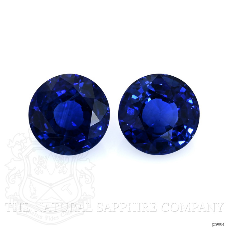 3.02 Ct.Tw. Blue Sapphire Pair from Madagascar
