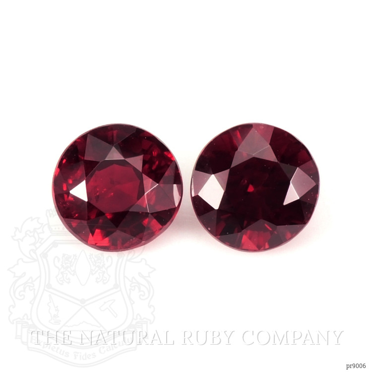 2.08 Ct.Tw. Ruby Pair from Mozambique