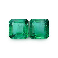 9.79&nbsp;Ct.Tw.Total Carat Weight Emerald Pair from Zambia Video