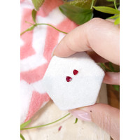 0.60&nbsp;Ct.Tw.Total Carat Weight Ruby Pair from Mozambique Life Style