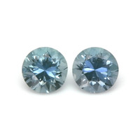 0.90 Ct.Tw.Total Carat Weight Sapphire Pair from Montana Video