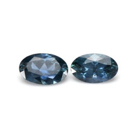 0.94 Ct.Tw.Total Carat Weight Sapphire Pair from Montana Video