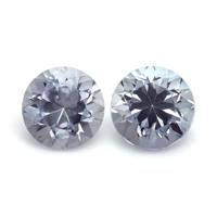 0.99 Ct.Tw.Total Carat Weight Violet Sapphire Pair from Montana Video