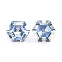 1.33 Ct.Tw.Total Carat Weight Blue Sapphire Pair from Montana Video