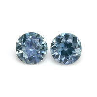 0.99 Ct.Tw.Total Carat Weight Sapphire Pair from Montana Video