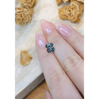 1.40 Ct.Tw.Total Carat Weight Bluish Purple Sapphire Pair from Montana Life Style