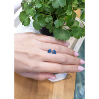 2.52&nbsp;Ct.Tw.Total Carat Weight Blue Sapphire Pair from Ceylon (Sri Lanka) Life Style