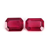 1.81&nbsp;Ct.Tw.Total Carat Weight Ruby Pair from Ceylon (Sri Lanka) Video