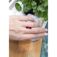 1.81&nbsp;Ct.Tw.Total Carat Weight Ruby Pair from Ceylon (Sri Lanka) Life Style