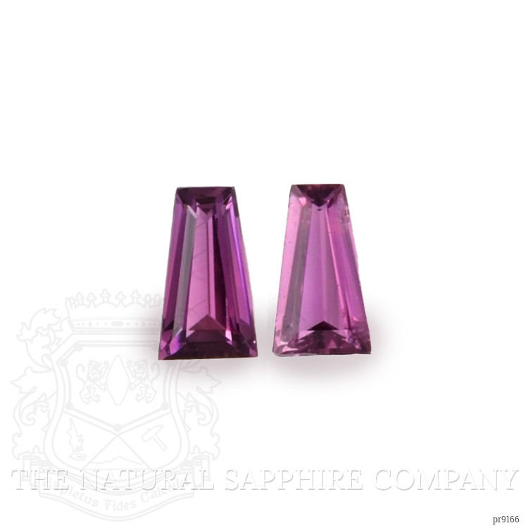 0.35 Ct.Tw. Ruby Pair from Madagascar