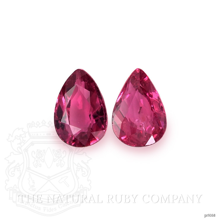 1.40 Ct.Tw. Ruby Pair from Mozambique