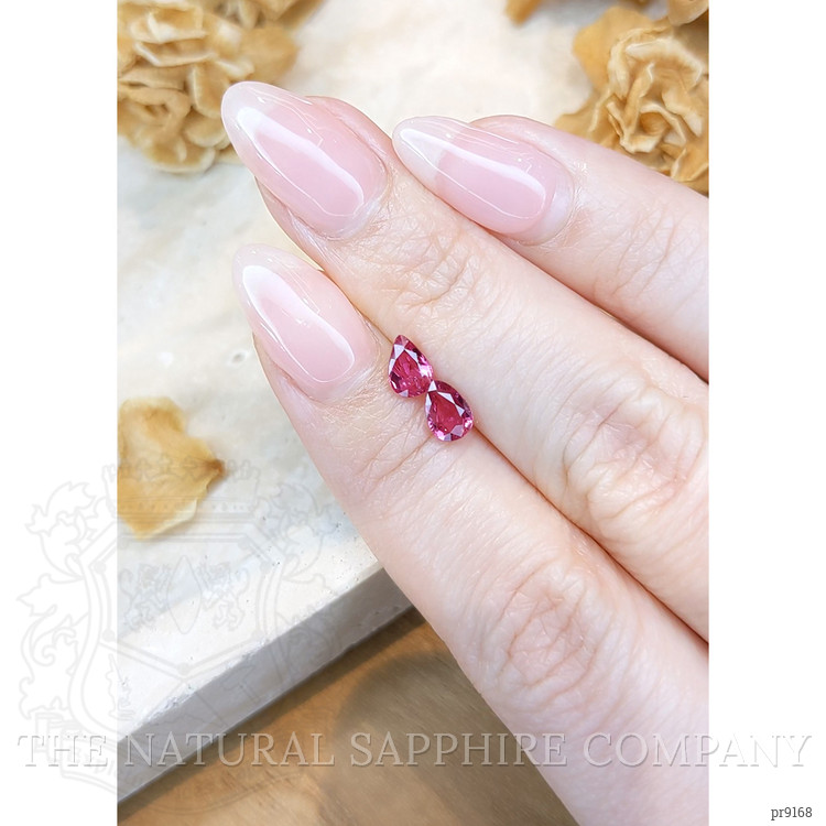 1.40 Ct.Tw. Ruby Pair from Mozambique