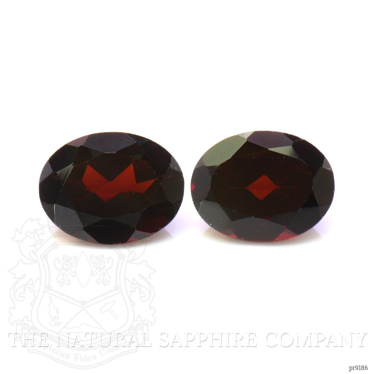 4.42 Ct.Tw. Garnet Pair from Ceylon (Sri Lanka)