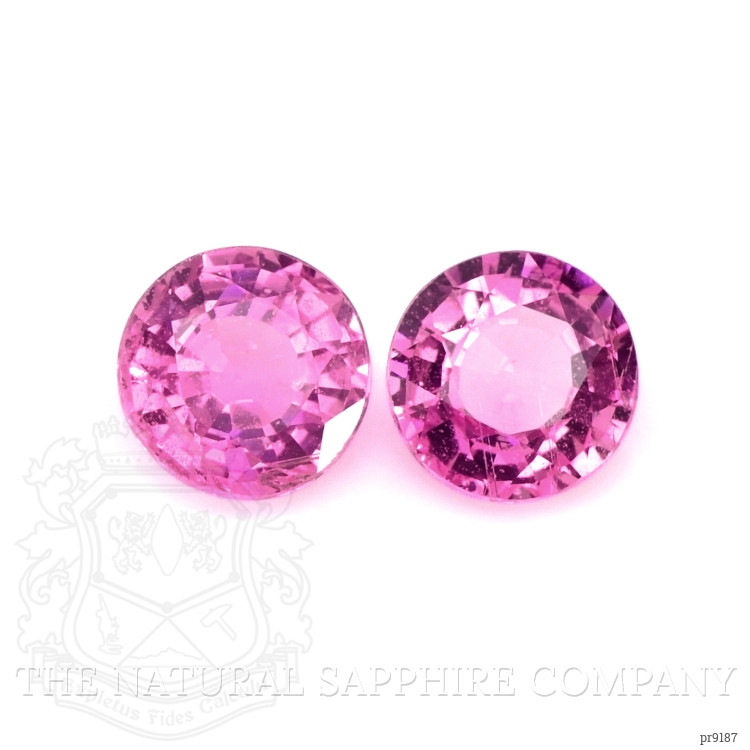 1.88 Ct.Tw. Pink Sapphire Pair from Ceylon (Sri Lanka)