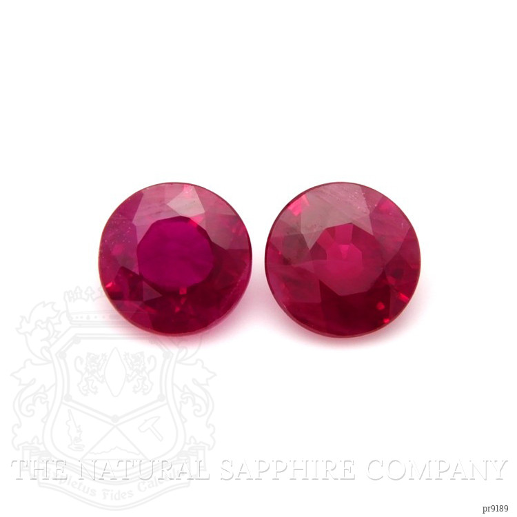 1.94 Ct.Tw. Ruby Pair from Mozambique