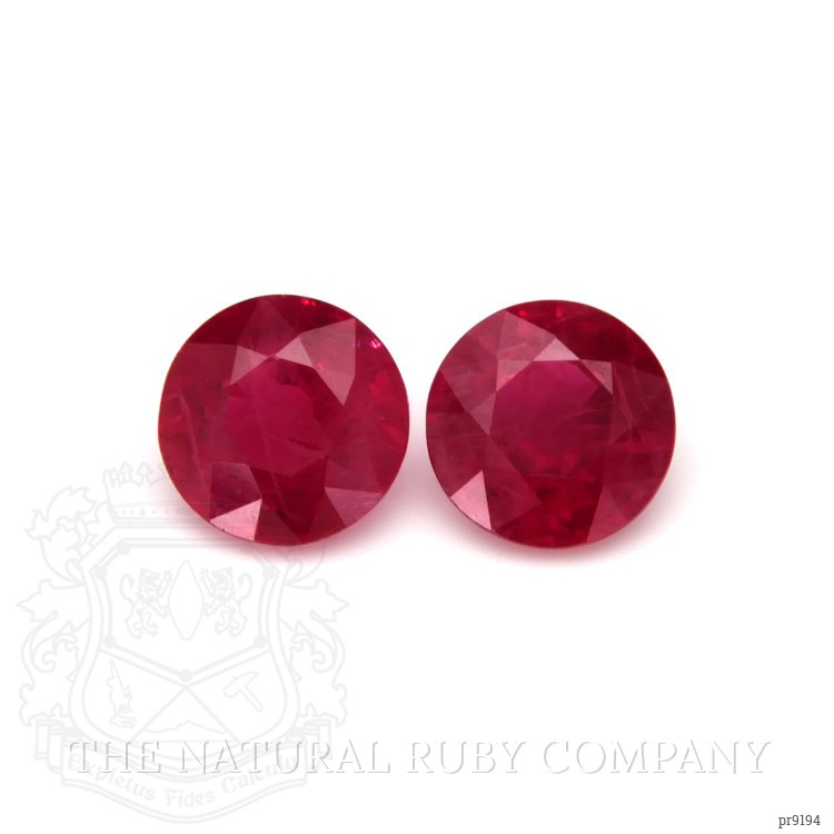 3.18 Ct.Tw. Ruby Pair from Mozambique