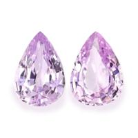 1.46&nbsp;Ct.Tw.Total Carat Weight Purplish Pink Sapphire Pair from Ceylon (Sri Lanka) Video