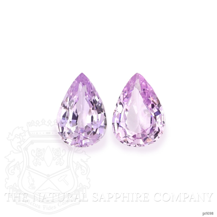 1.46 Ct.Tw. Purplish Pink Sapphire Pair from Ceylon (Sri Lanka)