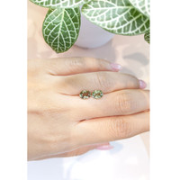 2.53&nbsp;Ct.Tw.Total Carat Weight Green Sapphire Pair from Ceylon (Sri Lanka) Life Style