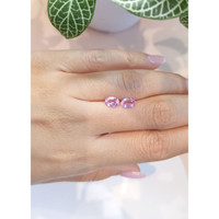 1.71&nbsp;Ct.Tw.Total Carat Weight Pink Sapphire Pair from Ceylon (Sri Lanka) Life Style