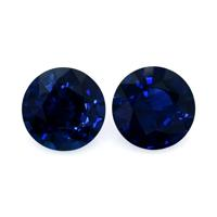 2.72&nbsp;Ct.Tw.Total Carat Weight Blue Sapphire Pair from Ceylon (Sri Lanka) Video