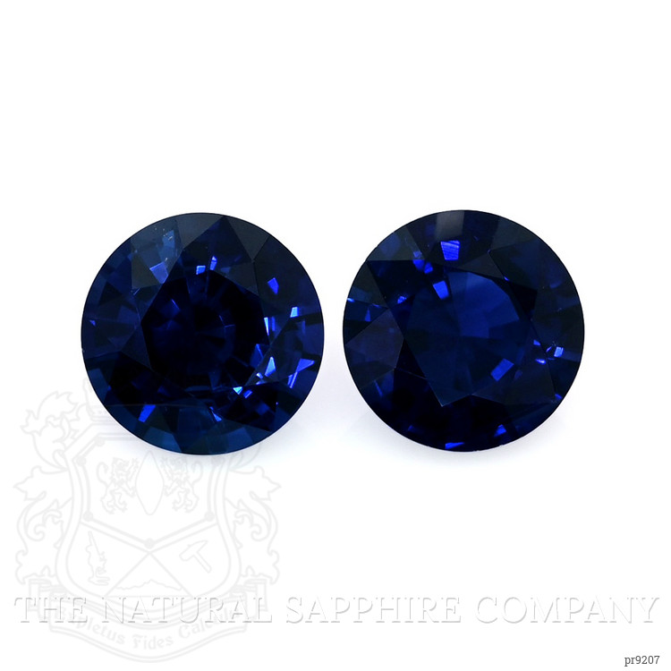 2.72 Ct.Tw. Blue Sapphire Pair from Ceylon (Sri Lanka)