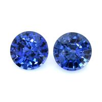 2.82&nbsp;Ct.Tw.Total Carat Weight Blue Sapphire Pair from Ceylon (Sri Lanka) Video