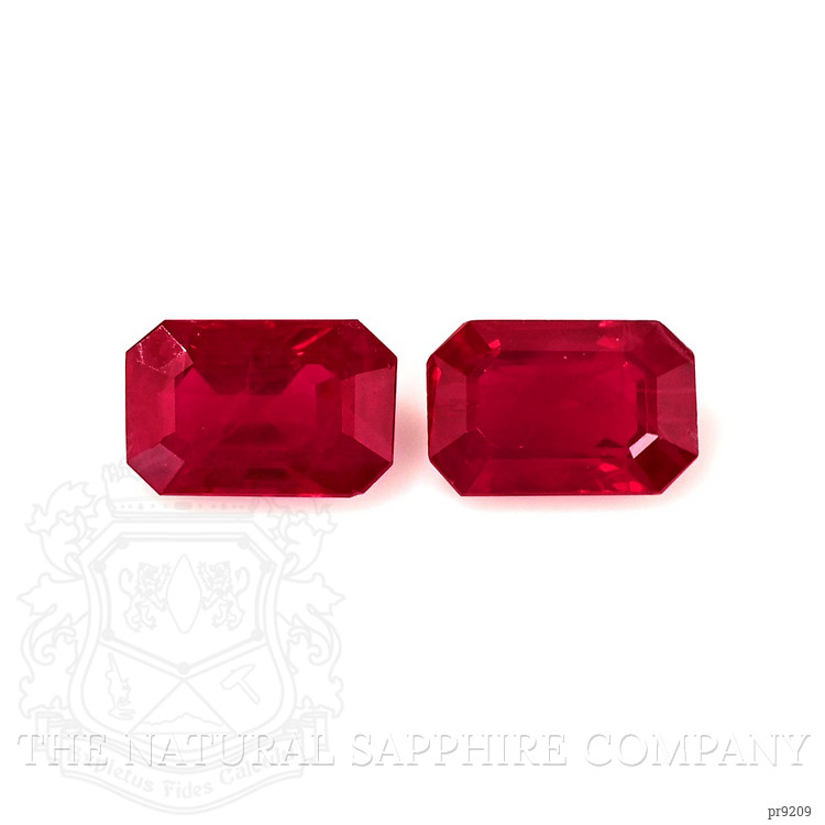 1.17 Ct.Tw. Ruby Pair from Mozambique