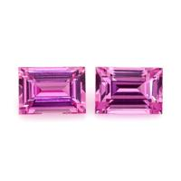 2.10&nbsp;Ct.Tw.Total Carat Weight Pink Sapphire Pair from Ceylon (Sri Lanka) Video