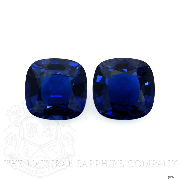 2.12 Ct.Tw. Blue Sapphire Pair from Ceylon (Sri Lanka)