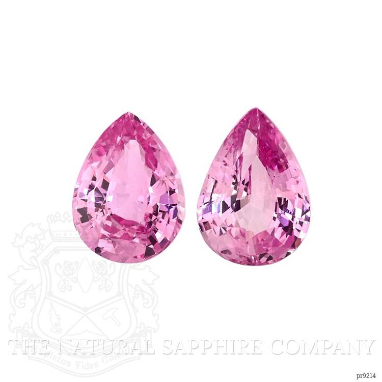 5.08 Ct.Tw. Pink Sapphire Pair from Ceylon (Sri Lanka)