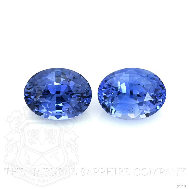 4.56 Ct.Tw. Blue Sapphire Pair from Ceylon (Sri Lanka)