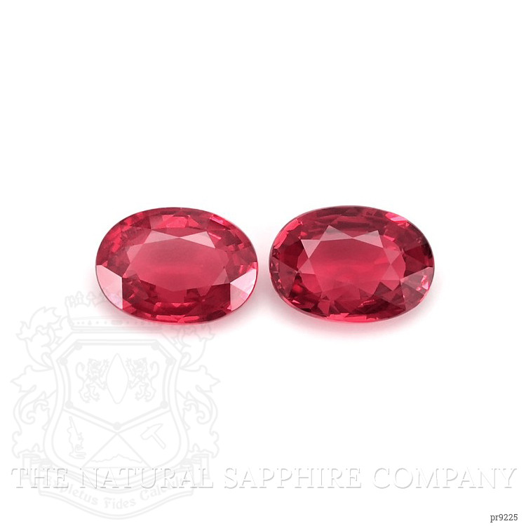 1.79 Ct.Tw. Ruby Pair from Mozambique