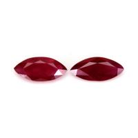 1.41&nbsp;Ct.Tw.Total Carat Weight Ruby Pair from Burma (Myanmar) Video