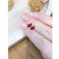 2.00&nbsp;Ct.Tw.Total Carat Weight Ruby Pair from Burma (Myanmar) Life Style