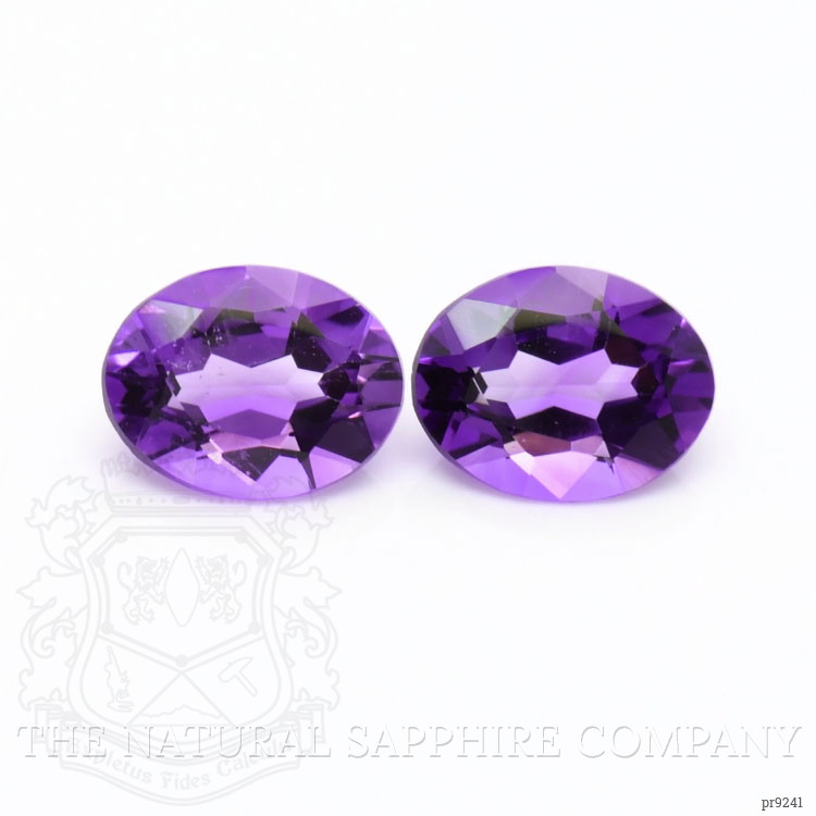 2.89 Ct.Tw. Amethyst Pair from South America