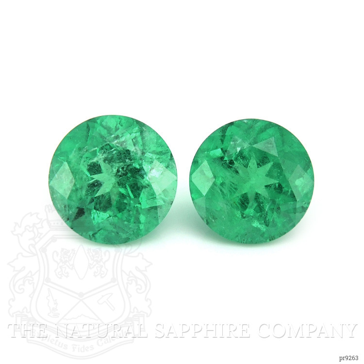 5.69 Ct.Tw. Emerald Pair from Ethiopia