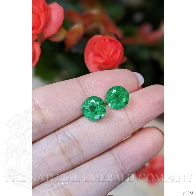 5.69 Ct.Tw. Emerald Pair from Ethiopia