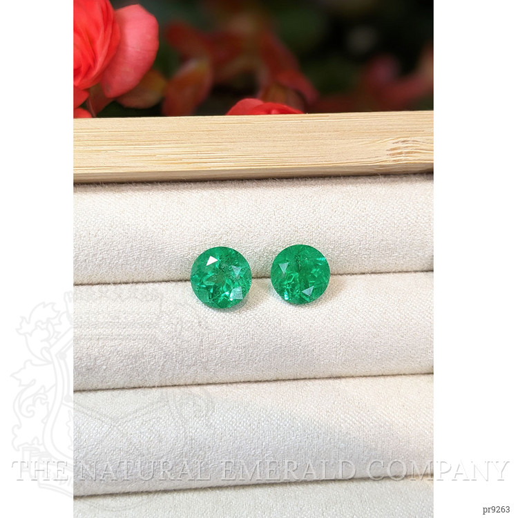 5.69 Ct.Tw. Emerald Pair from Ethiopia