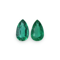 4.12 Ct.Tw.Total Carat Weight Emerald Pair from Zambia Video