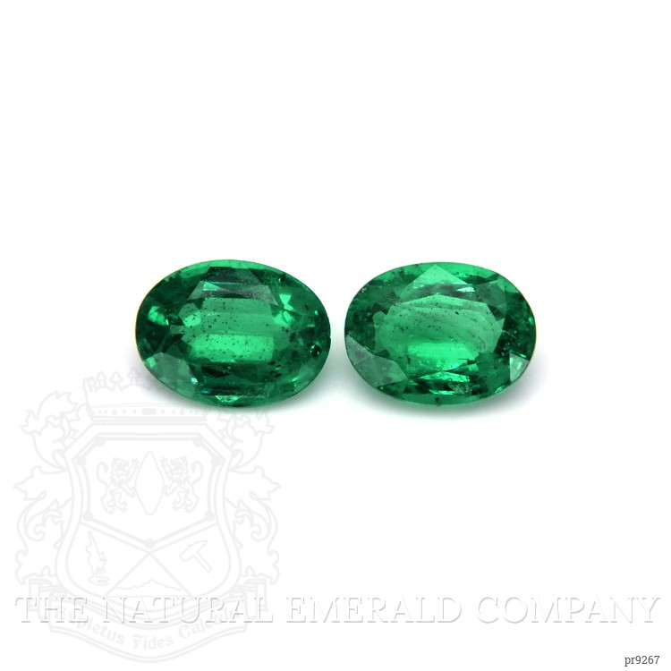 3.33 Ct.Tw. Emerald Pair from Zambia