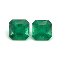 2.91 Ct.Tw.Total Carat Weight Emerald Pair from Brazil Video