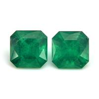 2.91 Ct.Tw.Total Carat Weight Emerald Pair from Brazil Video