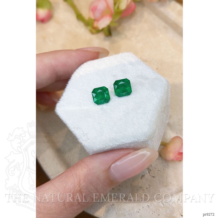 2.91 Ct.Tw. Emerald Pair from Brazil