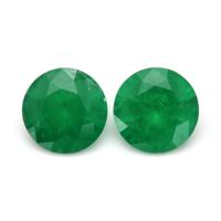 3.11 Ct.Tw.Total Carat Weight Emerald Pair from Brazil Video