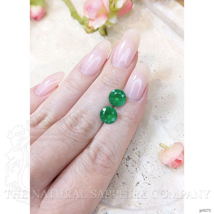 3.11 Ct.Tw. Emerald Pair from Brazil