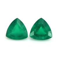 3.16 Ct.Tw.Total Carat Weight Emerald Pair from Brazil Video