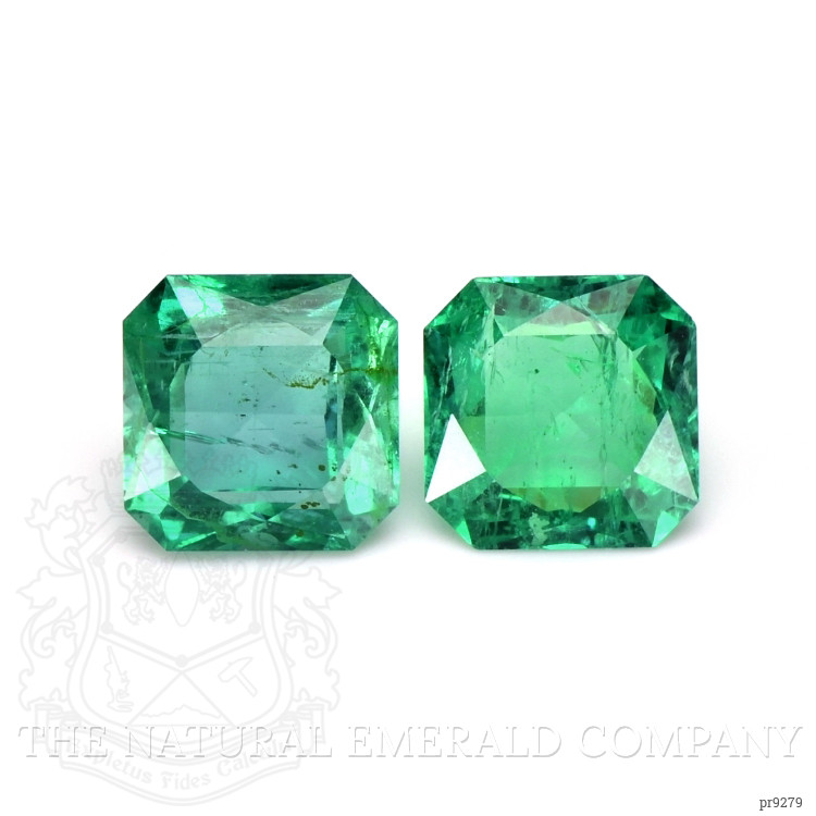 4.58 Ct.Tw. Emerald Pair from Zambia